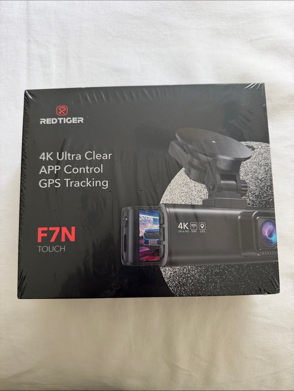 F7N Touch 4K Dash Cam - Black